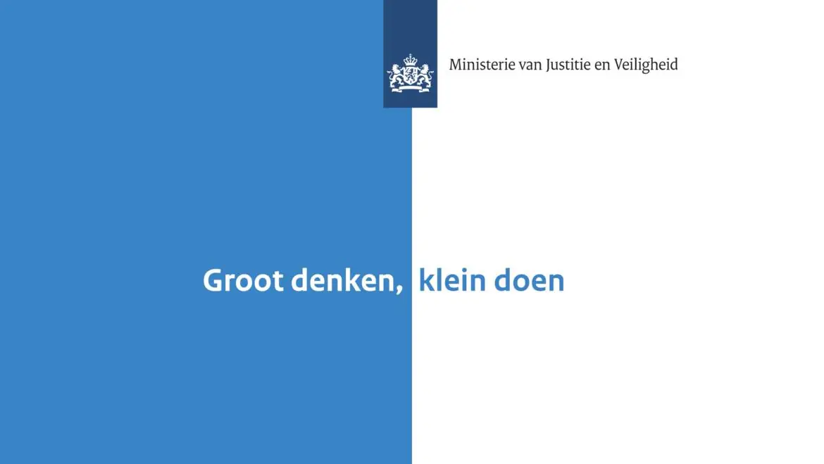 Still uit 'Groot denken, klein doen'